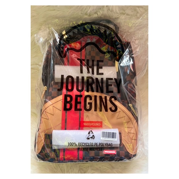 New! SPRAYGROUND Logo Henny Victory Lap Skateboard Strap Backpack - Picture 14 of 16